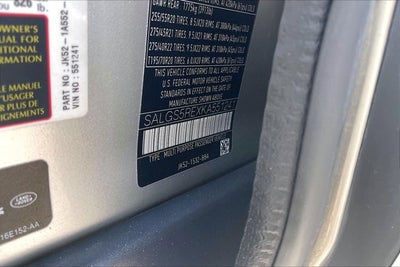 2019 Land Rover Range Rover 5.0L V8 Supercharged