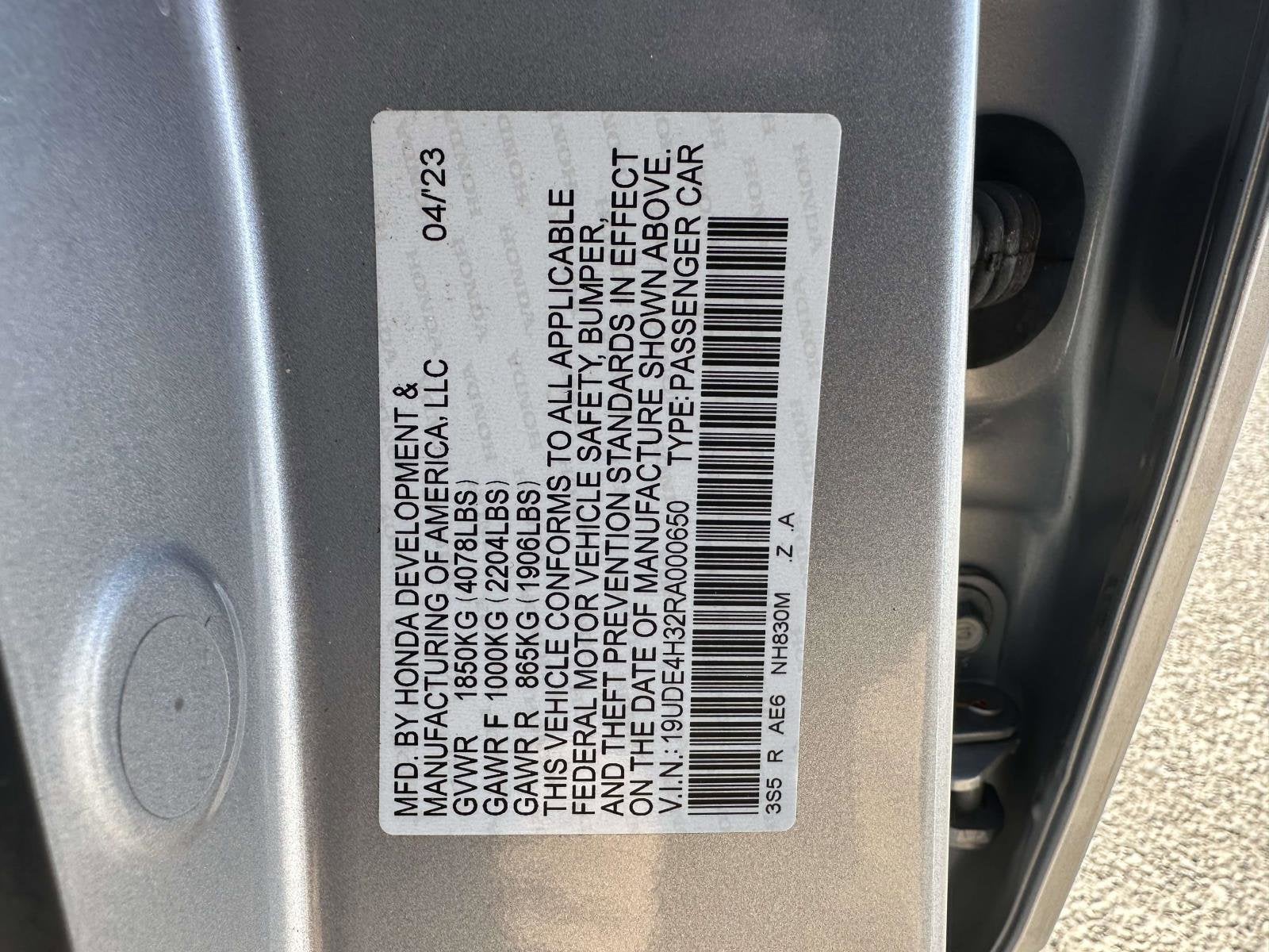 2024 Acura Integra w/A-Spec Package