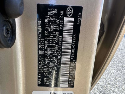 2010 Toyota Camry LE