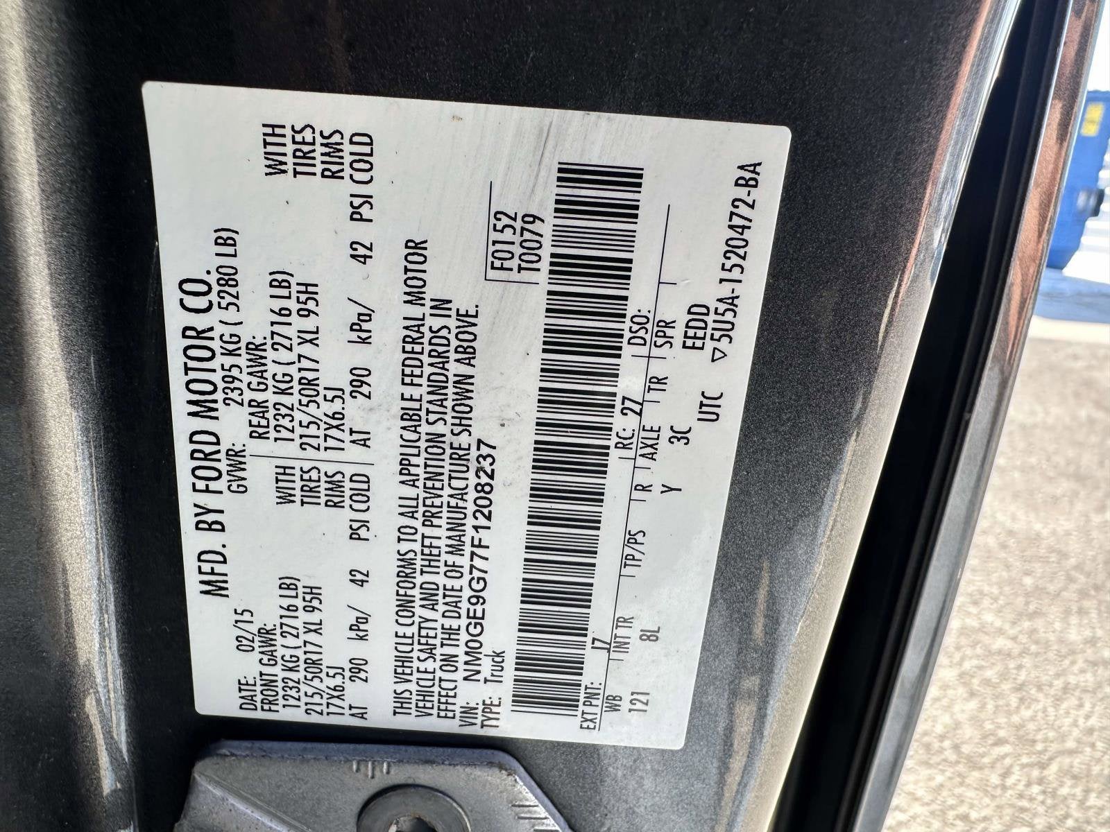 2015 Ford Transit Connect Wagon Titanium