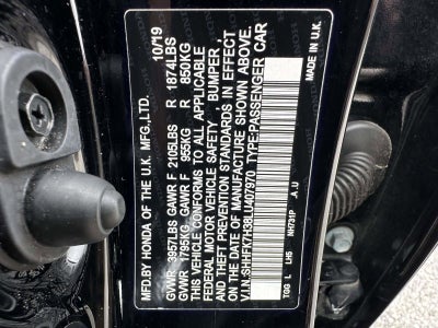 2020 Honda Civic Hatchback LX