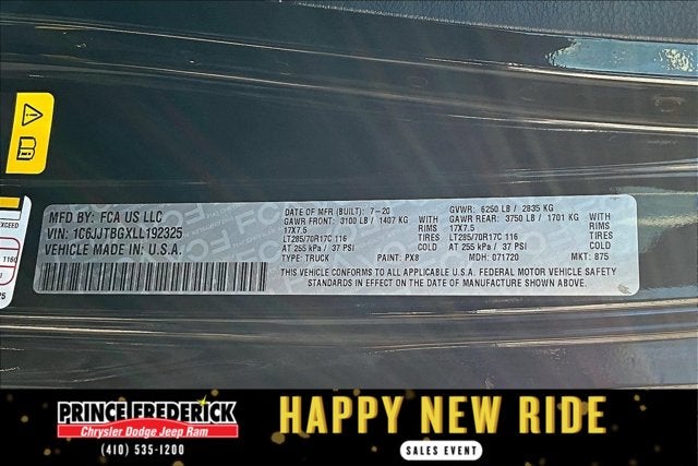 2020 Jeep Gladiator Rubicon