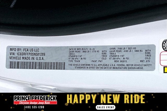 2025 RAM 1500 Big Horn