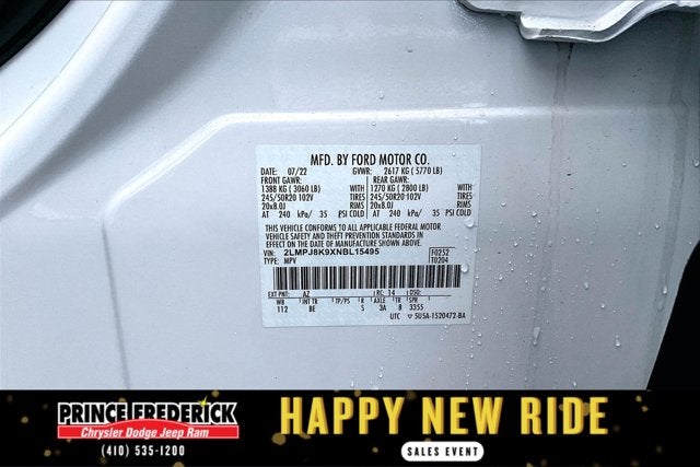 2022 Lincoln Nautilus Reserve