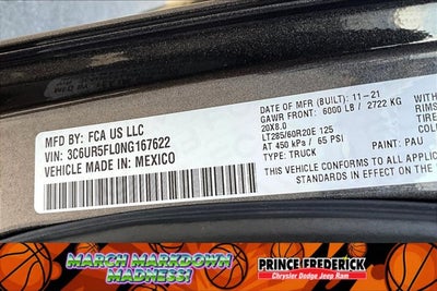 2022 RAM 2500 Laramie