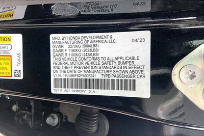 2023 Acura TLX w/Advance Package