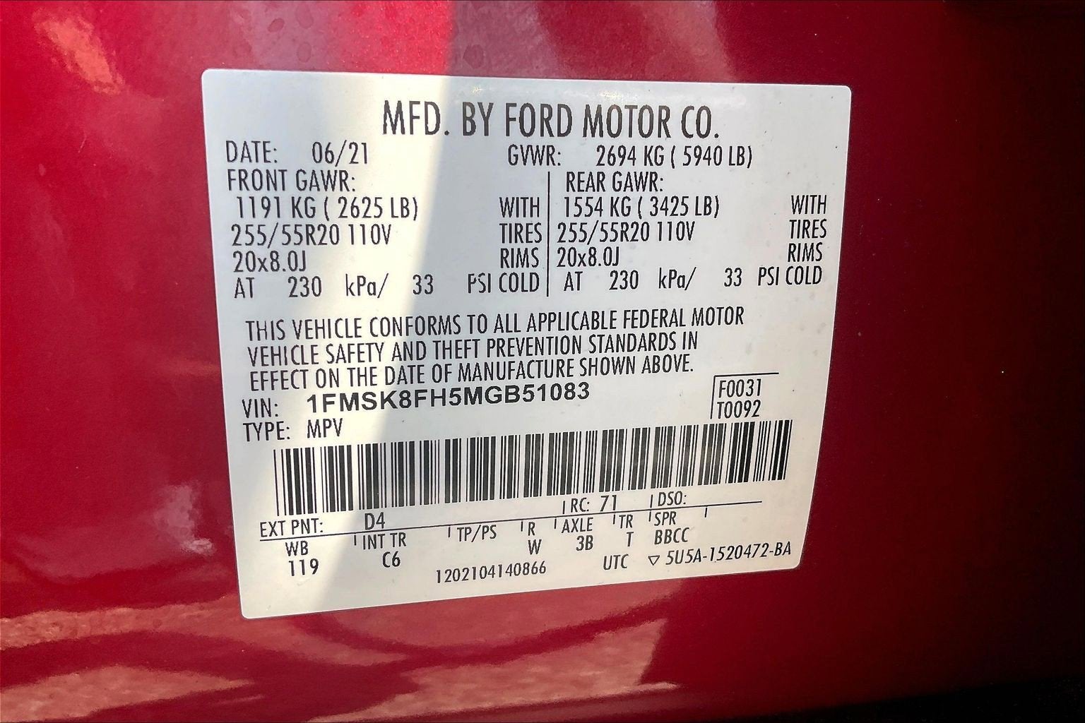 2021 Ford Explorer Limited