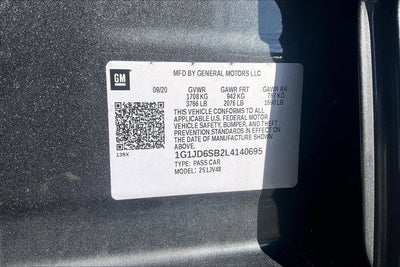 2020 Chevrolet Sonic LT