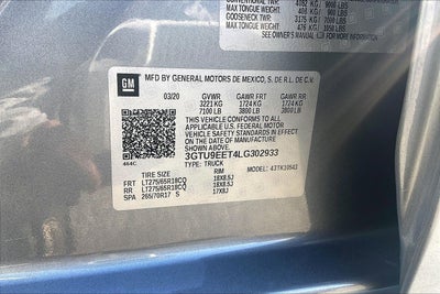 2020 GMC Sierra 1500 AT4