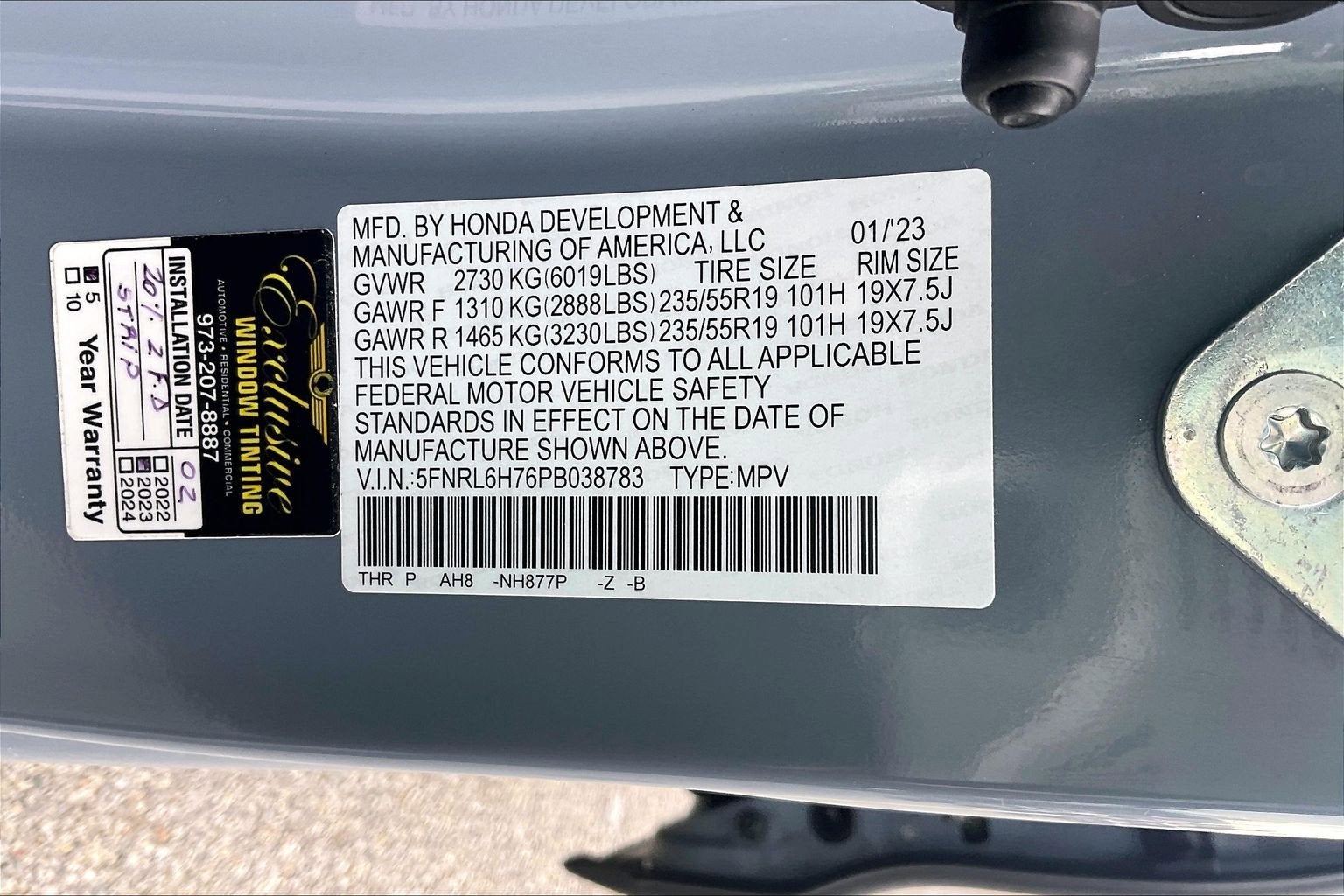 2023 Honda Odyssey Sport