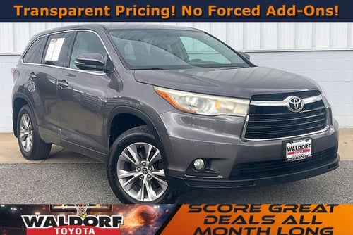 2016 Toyota Highlander LE Plus