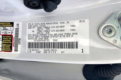 2022 Toyota Tundra Limited