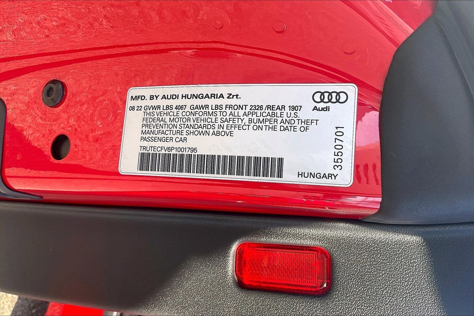 2023 Audi TT Roadster 2.0T Roadster