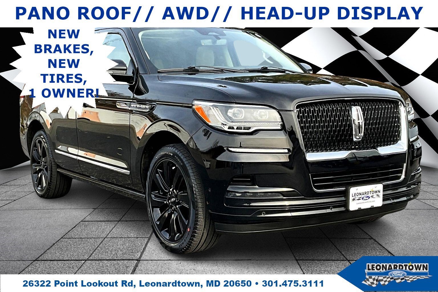 2022 Lincoln Navigator Reserve BLACK PACKAGE