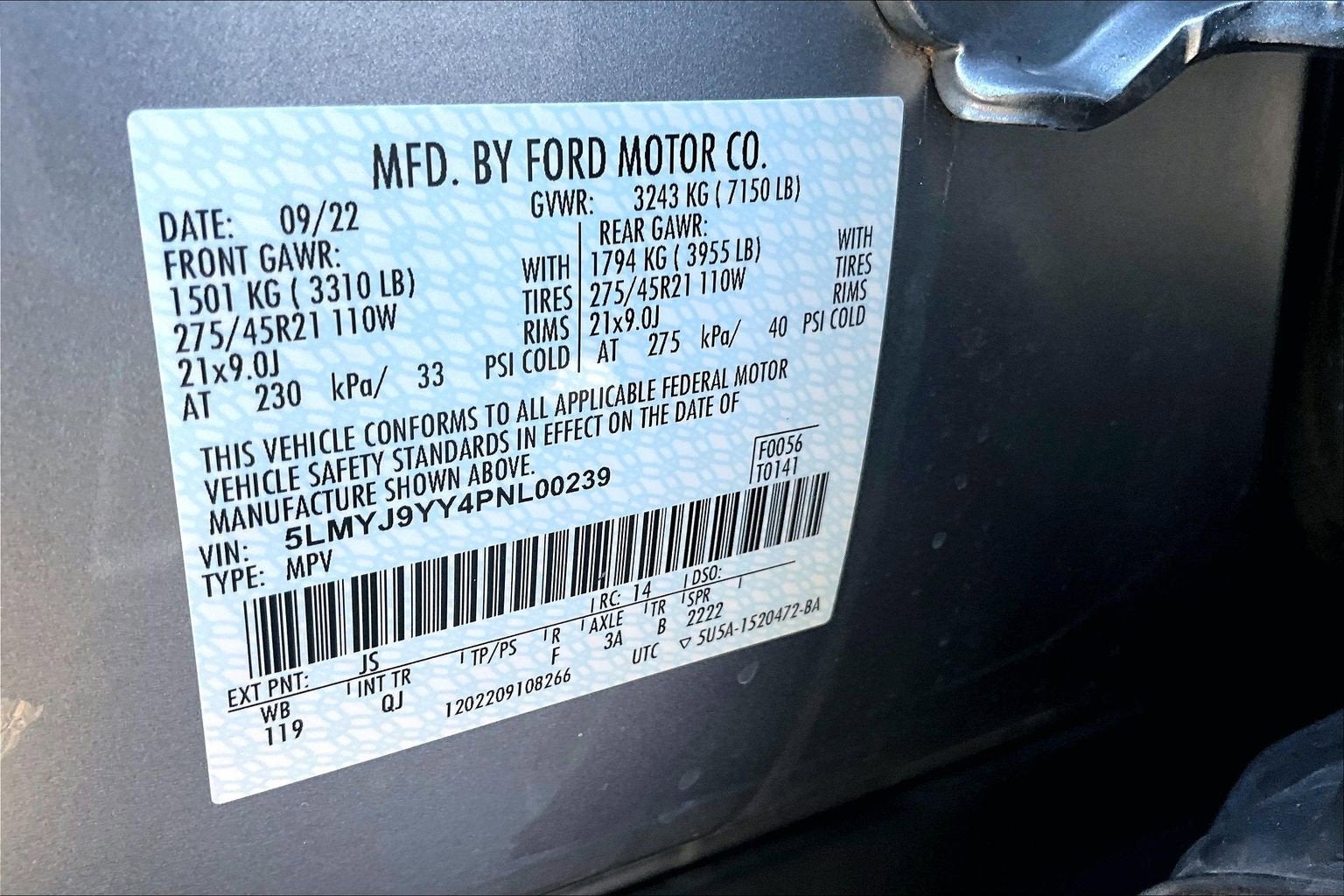 2023 Lincoln Aviator Black Label Grand Touring