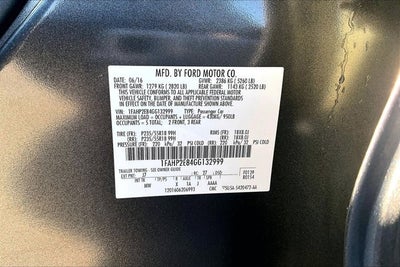 2016 Ford Taurus SEL