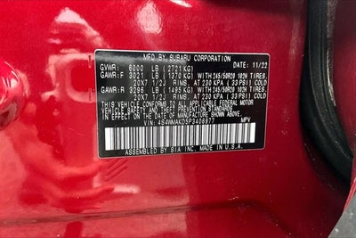 2023 Subaru Ascent Onyx Edition Limited