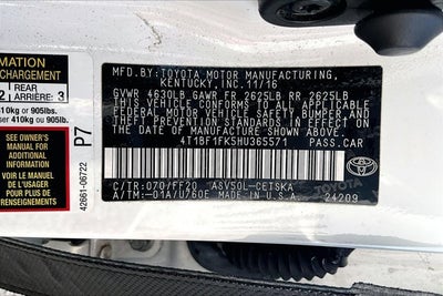 2017 Toyota Camry Base