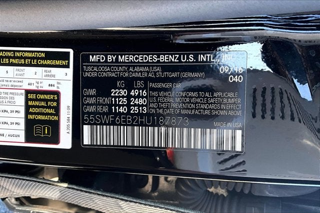 2017 Mercedes-Benz C-Class AMG® C 43