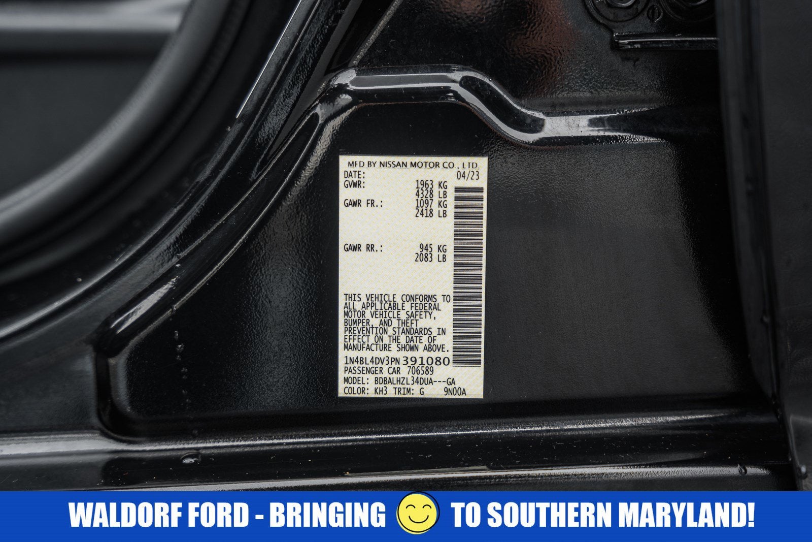 2023 Nissan Altima 2.5 SV