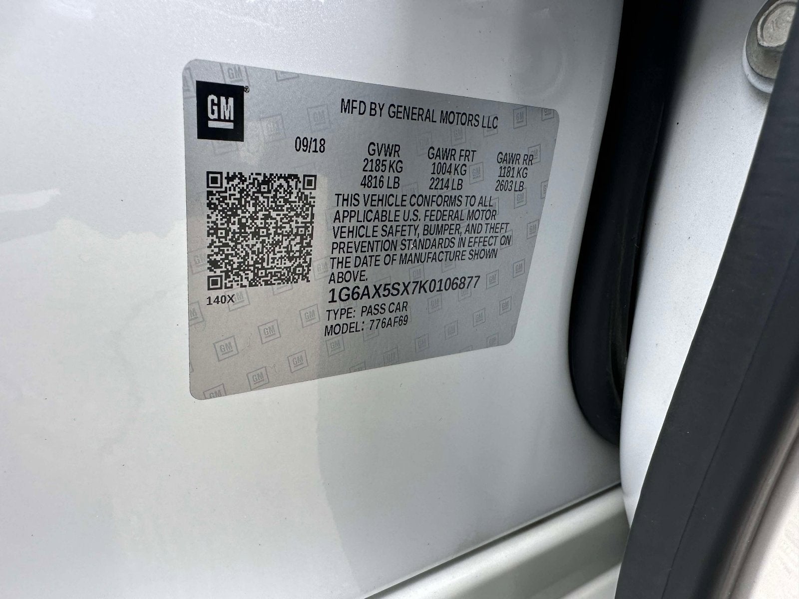 2019 Cadillac CTS Luxury AWD