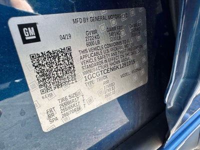 2019 Chevrolet Colorado 4WD LT