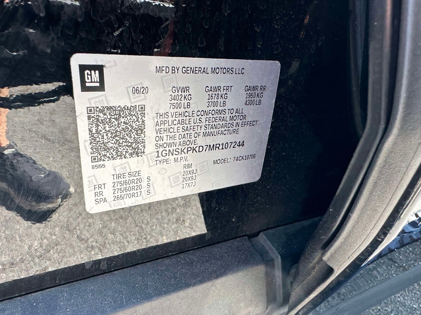 2021 Chevrolet Tahoe Z71
