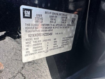 2017 Cadillac XT5 Luxury AWD