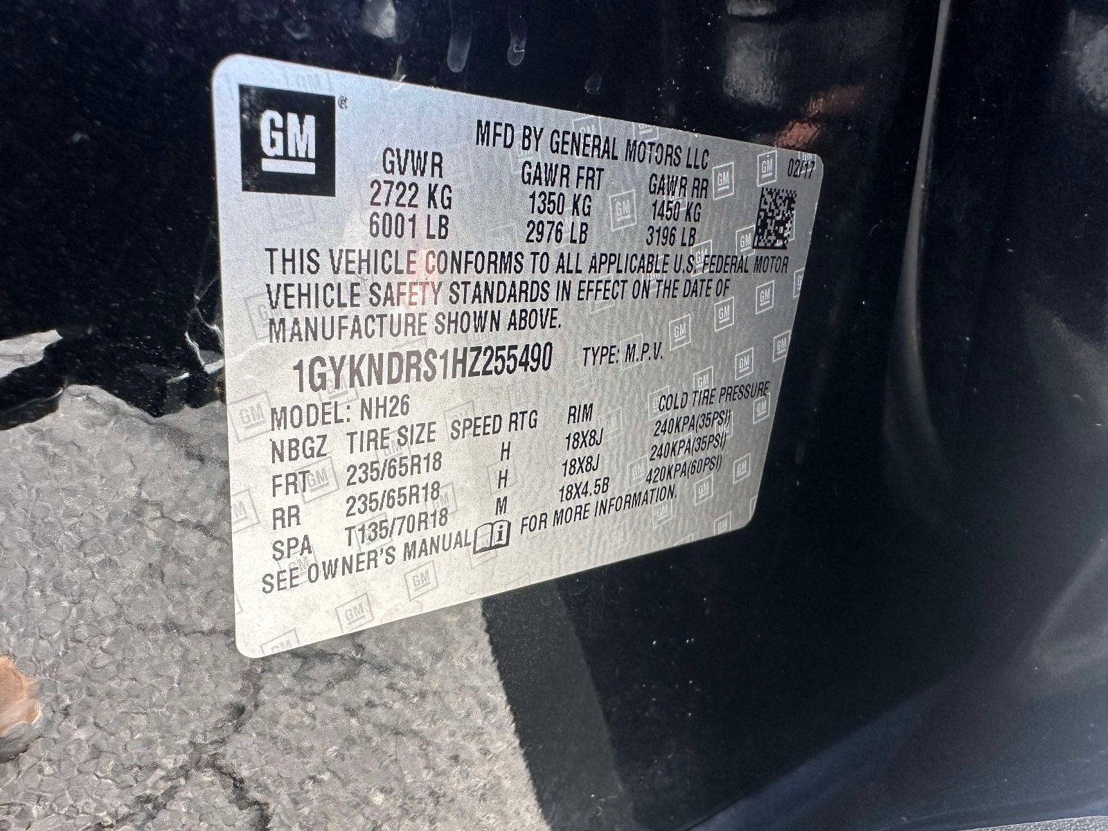 2017 Cadillac XT5 Luxury AWD