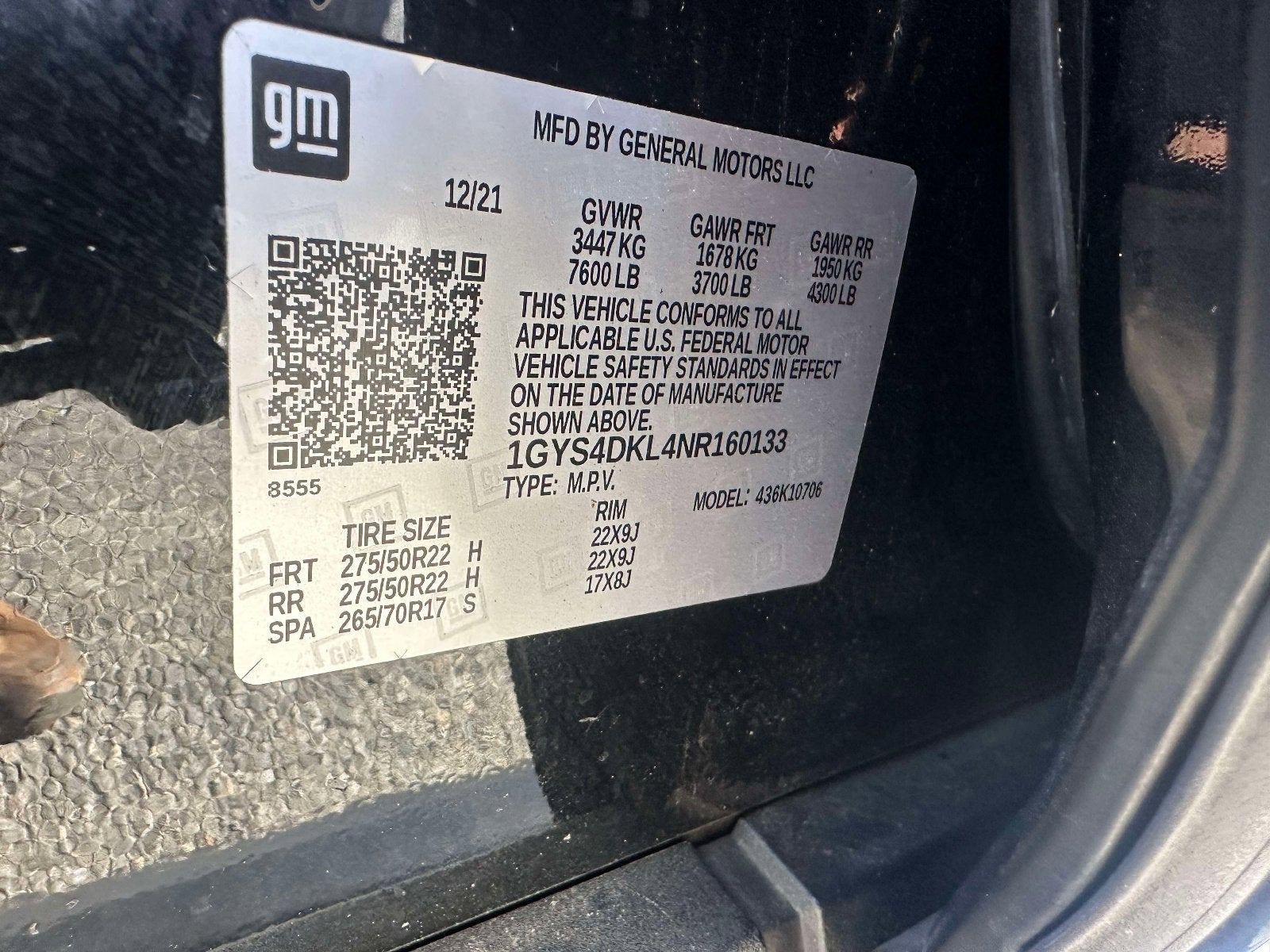 2022 Cadillac Escalade Premium Luxury Platinum