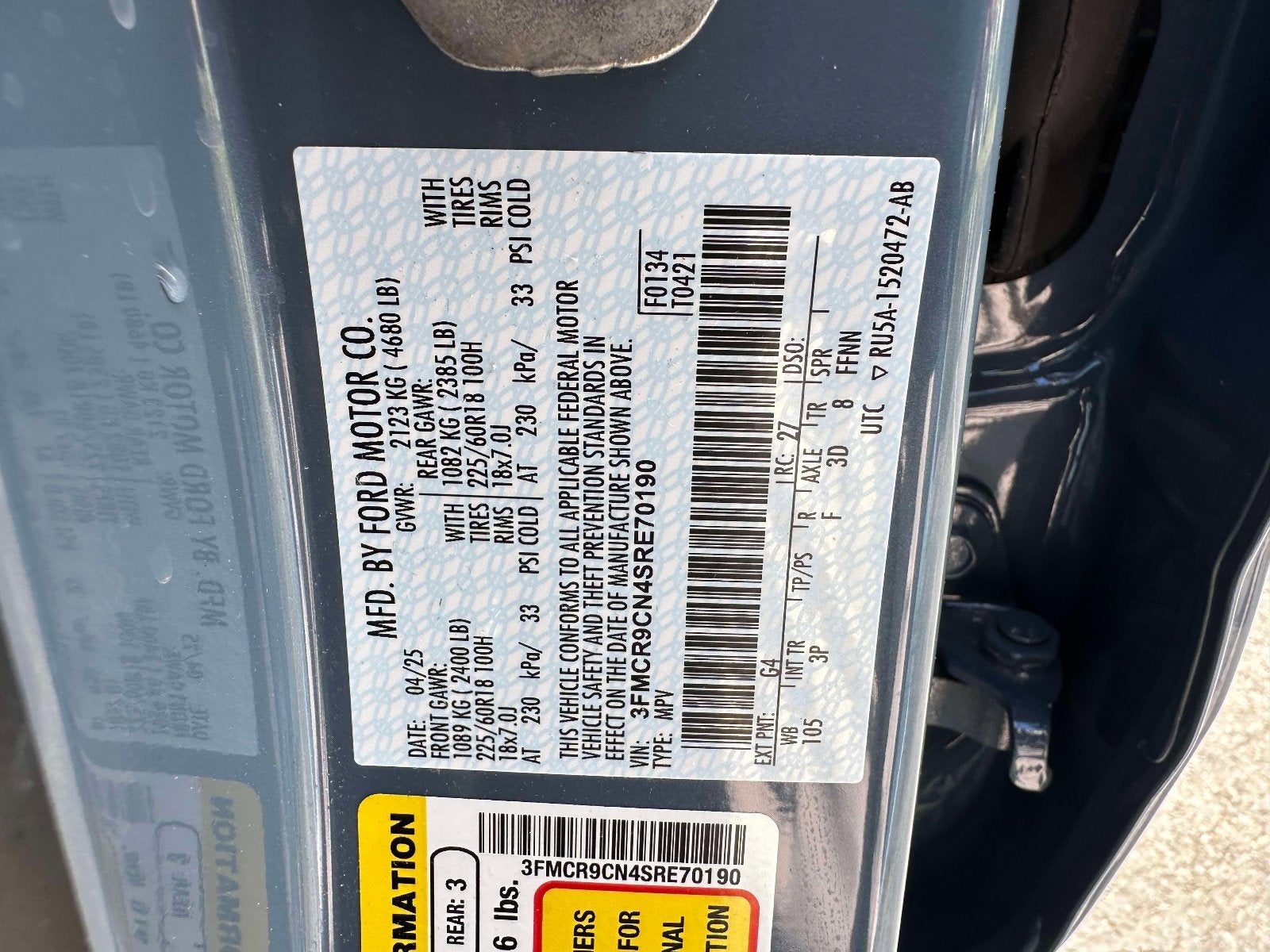 2025 Ford Bronco Sport Outer Banks