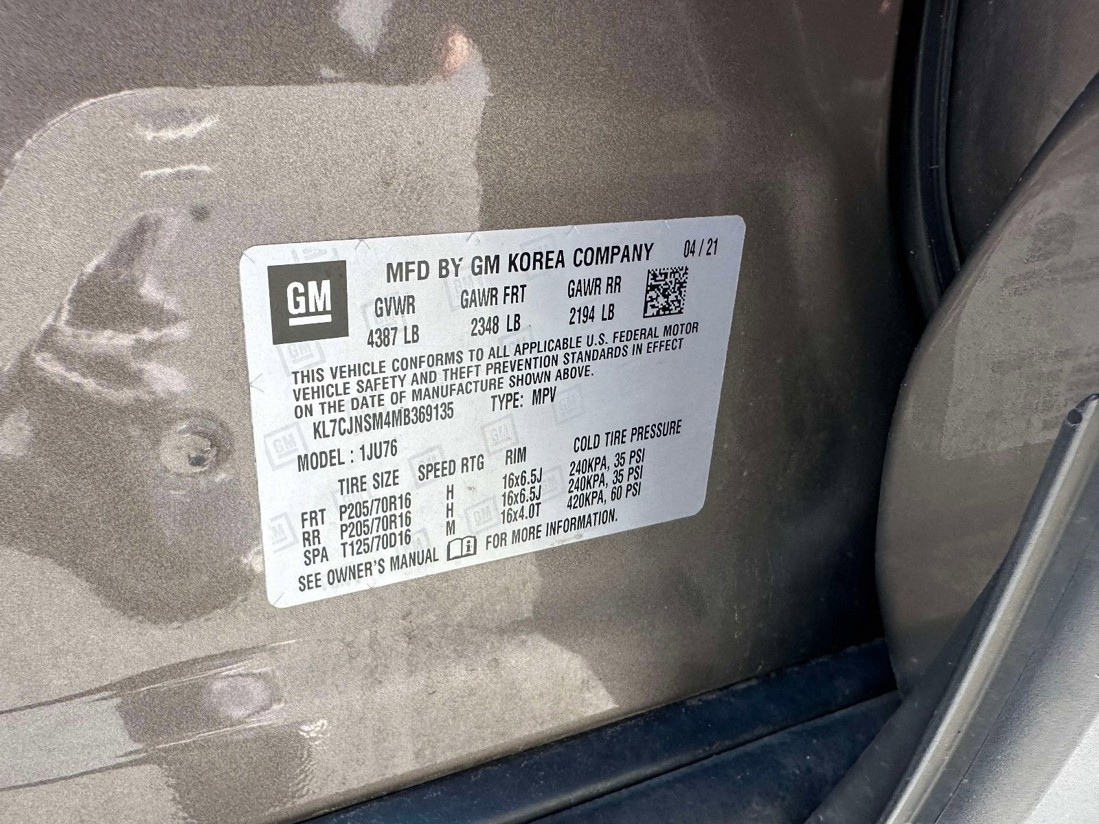 2021 Chevrolet Trax LS