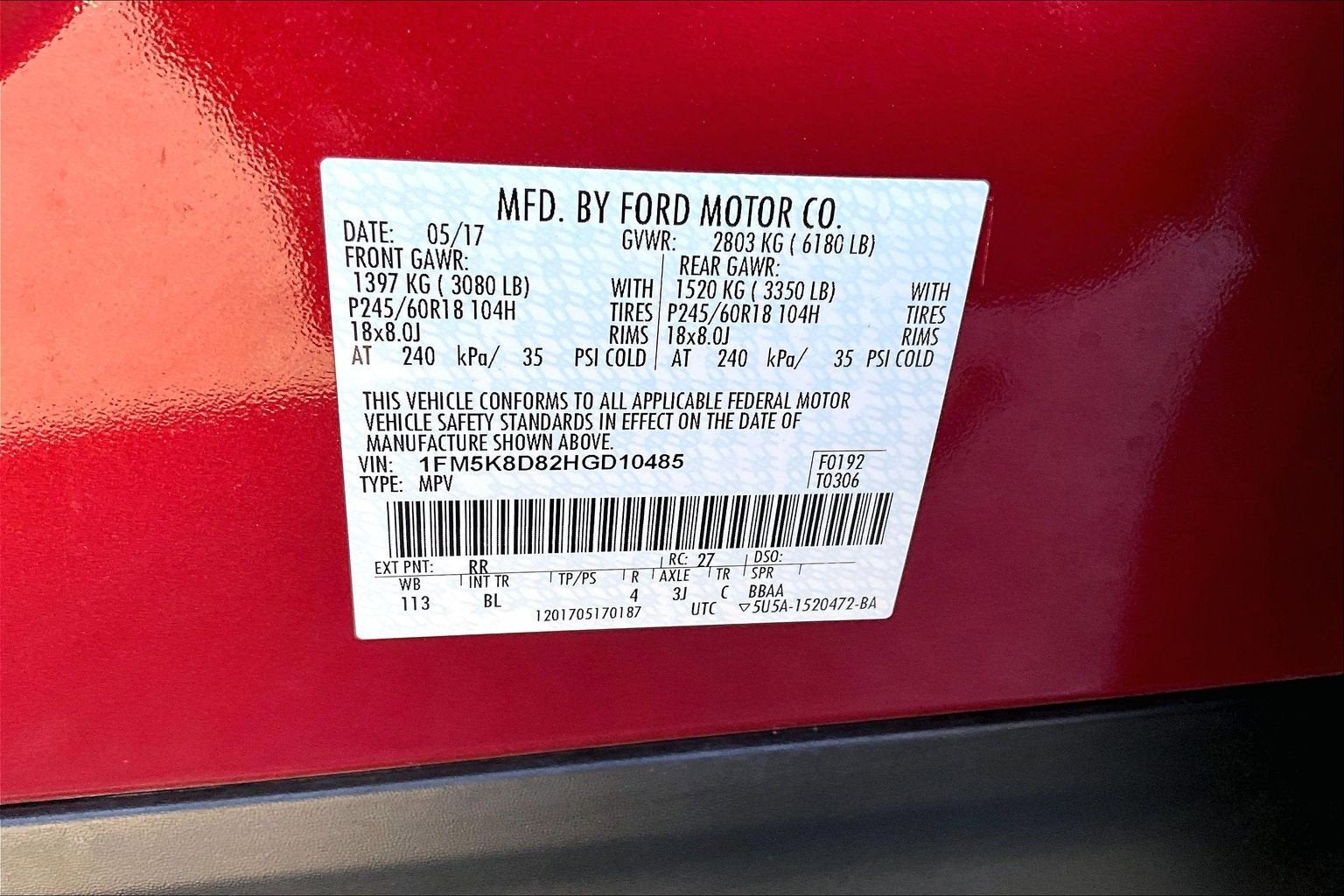 2017 Ford Explorer XLT