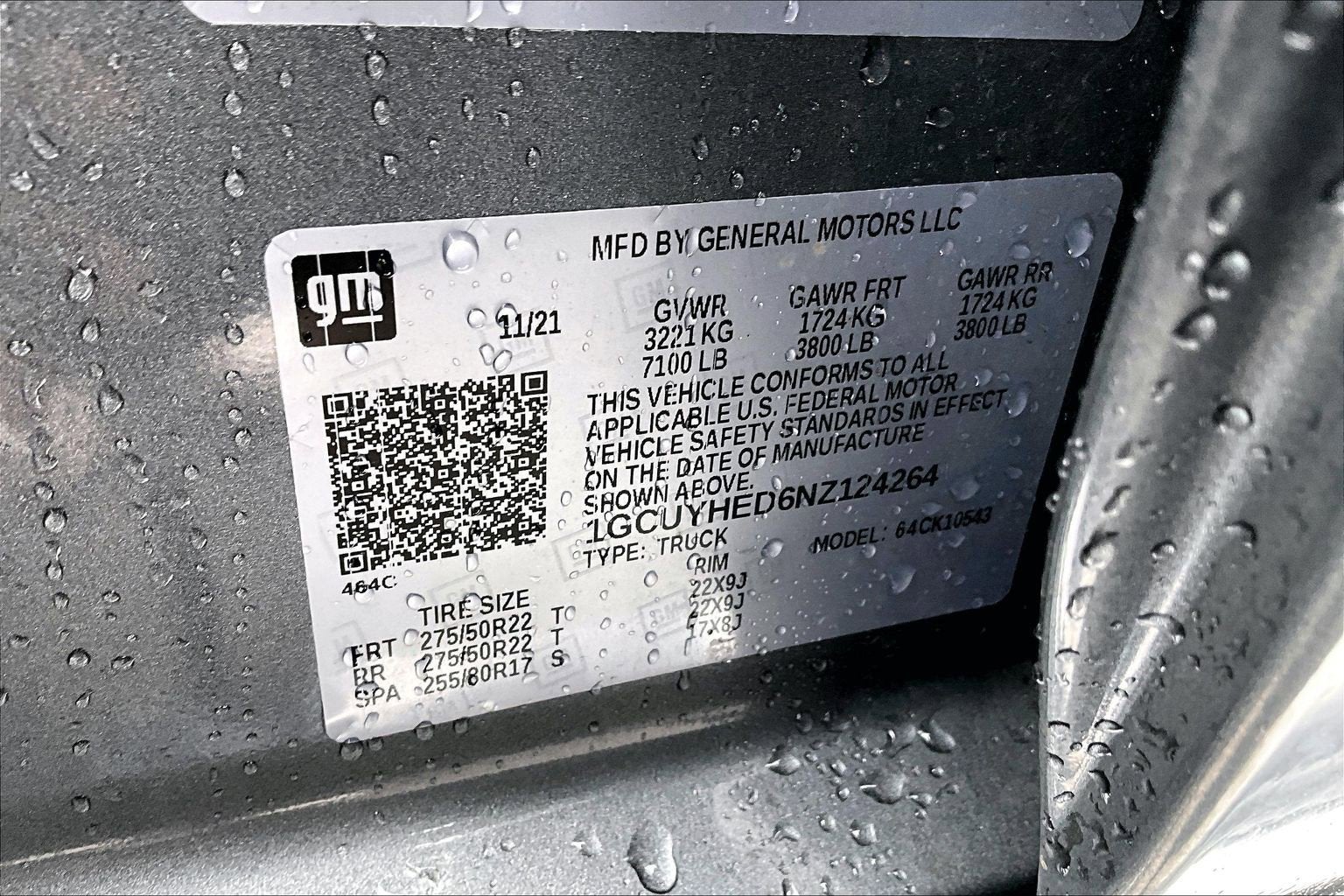 2022 Chevrolet Silverado 1500 LTD High Country