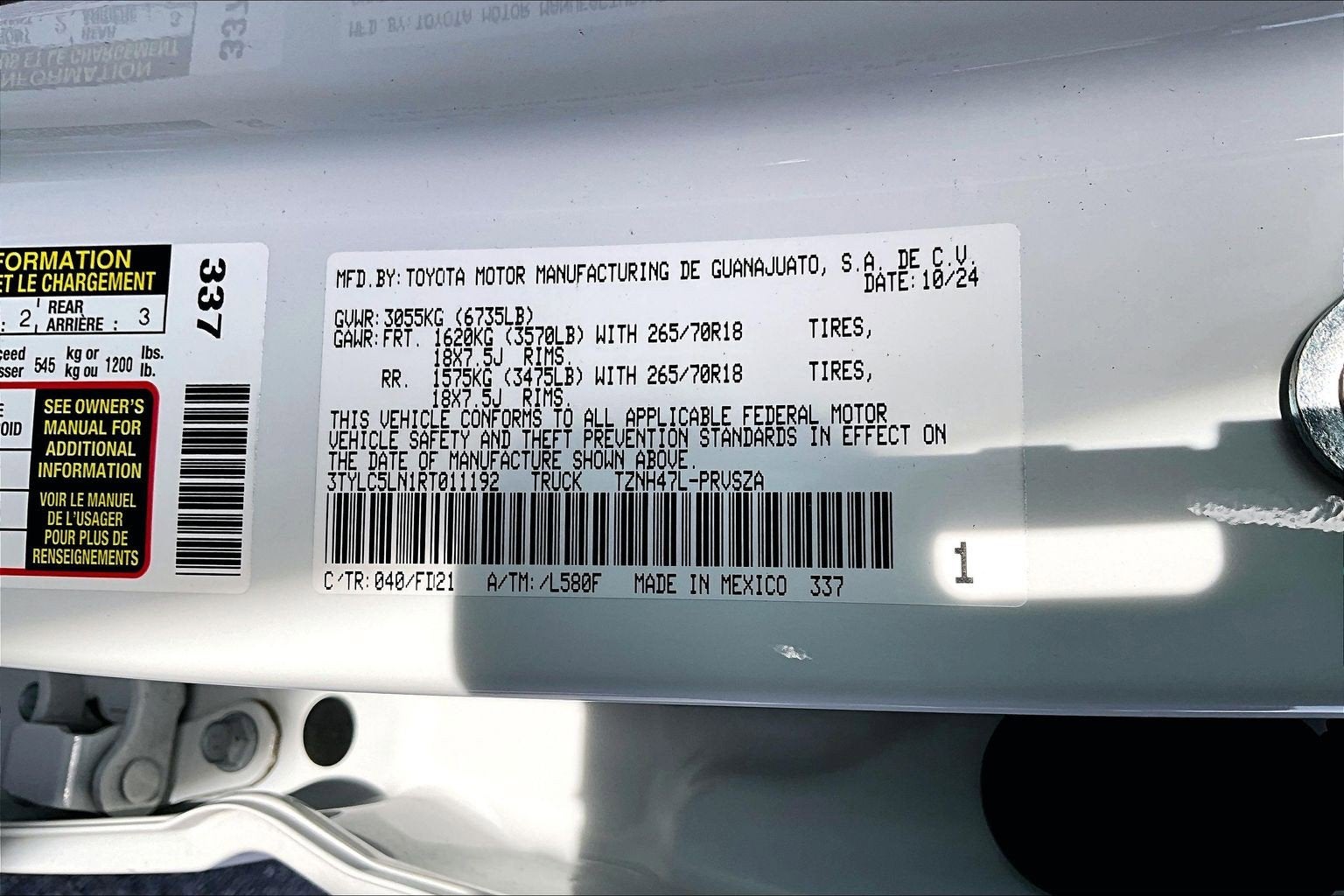 2024 Toyota Tacoma Hybrid TRD Off Road