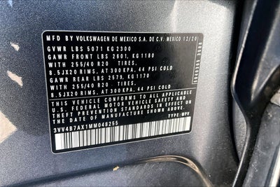 2021 Volkswagen Tiguan SEL Premium R-Line