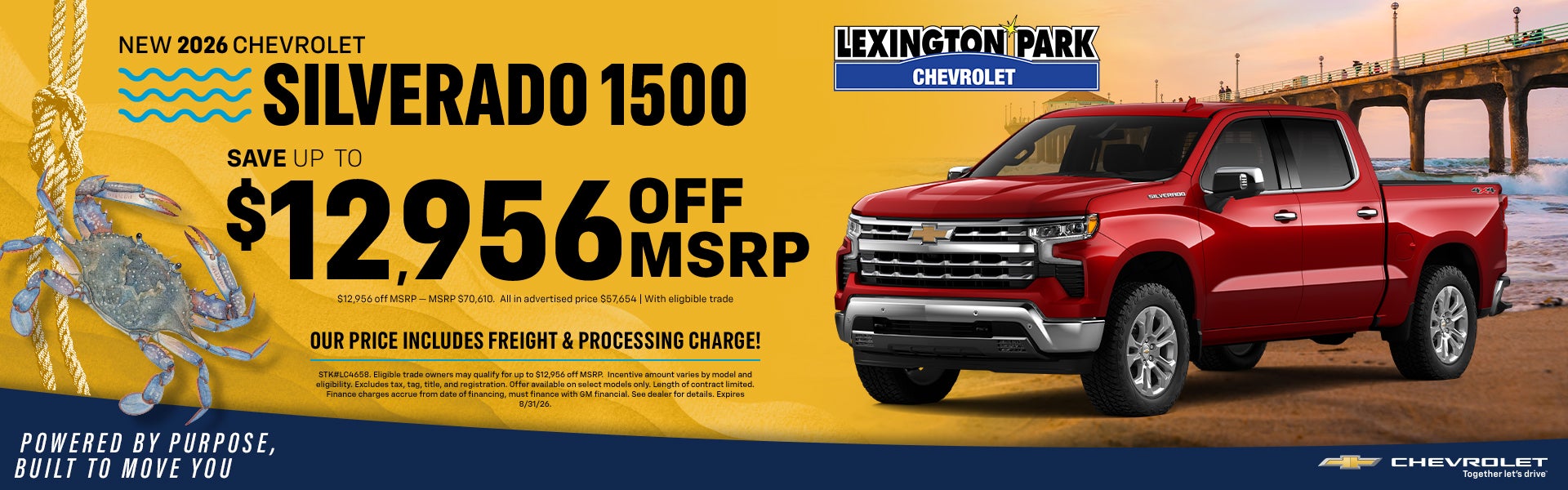 2026 Silverado: Up to $12,956 off MSRP