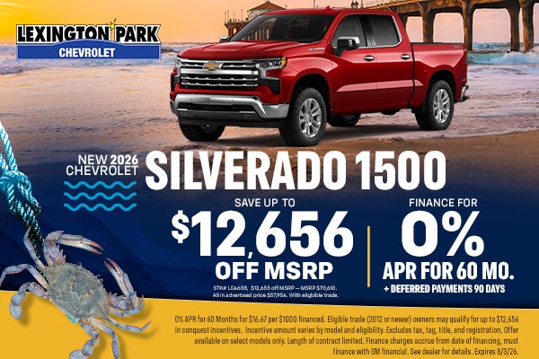 Silverado July Offer