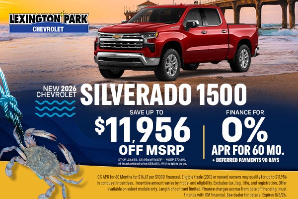 Silverado July Offer